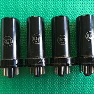 RCA 6BG6 6BG6G 真空管 ペア ショルダーSTシェイプ NOSテスト済み