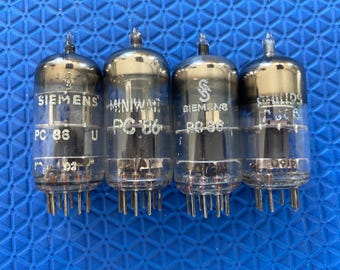 4 Philips PC86 4CM4 Vacuum Tubes Valves Lot Of Four