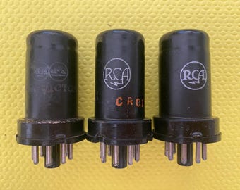シルバニア 12V6 12V6GT 真空管バルブ シルバートップ クロームドーム