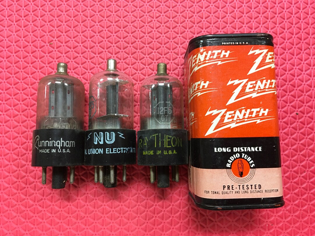 4 Us-made 12F5 12F5GT Vacuum Tubes Valves NOS NIB Lot of Four - Etsy