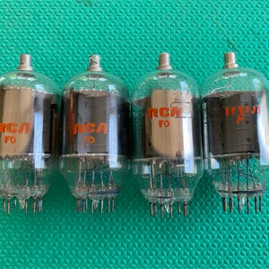 4 RCA 17JM6 17JM6A Vacuum Tubes Valves NOS NIB Lot Of Four