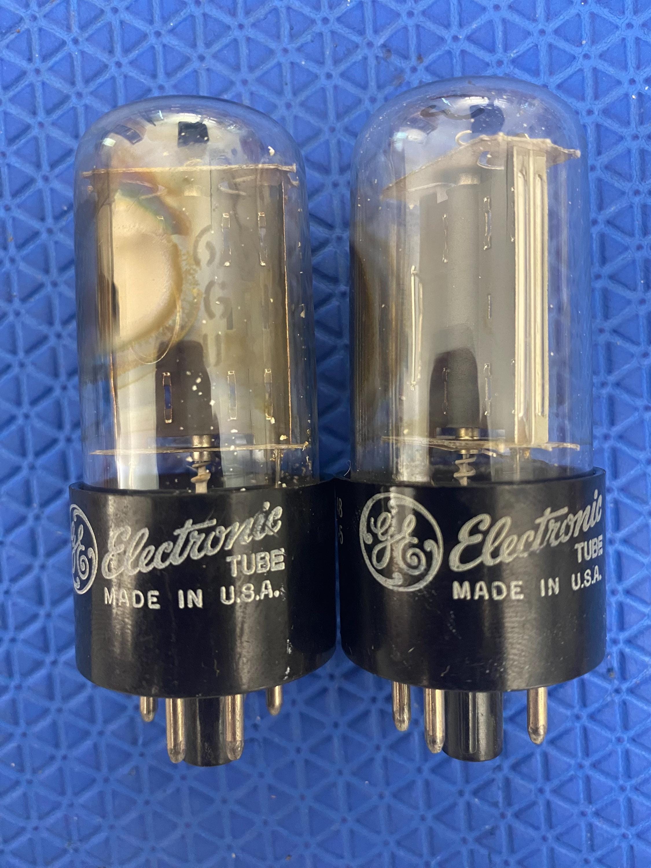 GE 6V6GTA★ペアチューブ★GENERAL ELECTRIC★米国GE製★未使用品★2本セット★MADE IN U.S.A★デットストック★6V6GTA Tubes GE 6V6GTA | eBay 6H3チューブ