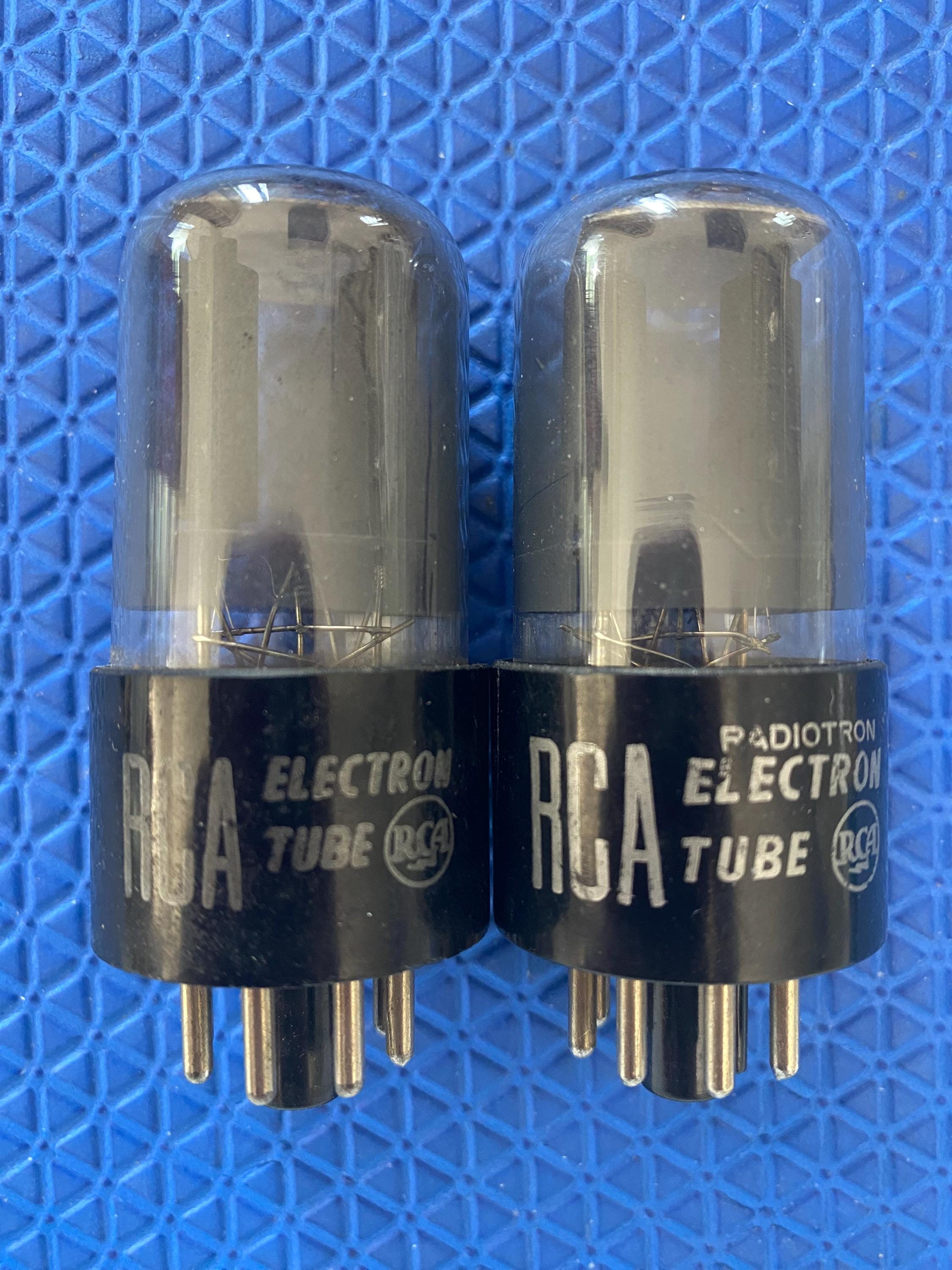 RCA 12SL7 12SL7GT 真空管 ペア グレーボトル NOS NIB - Etsy 日本