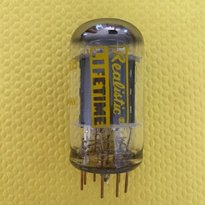 Realistic Lifetime 6MD8 Vacuum Tube Valve Gold Pin NOS NIB