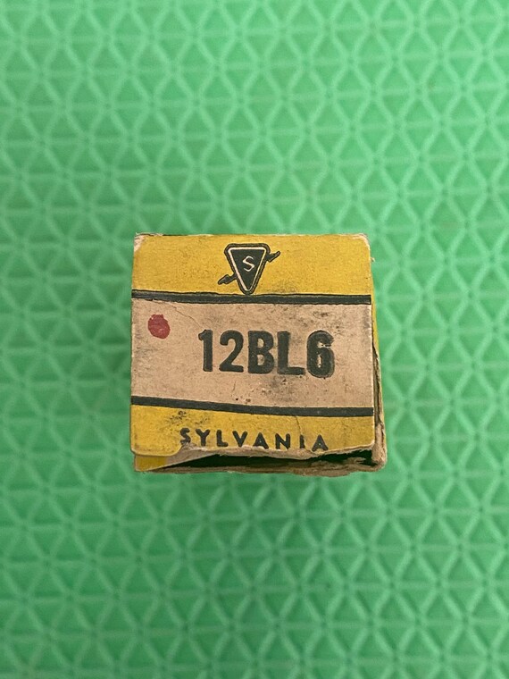 シルバニア 12BL6 真空管 NOS NIB - Etsy 日本