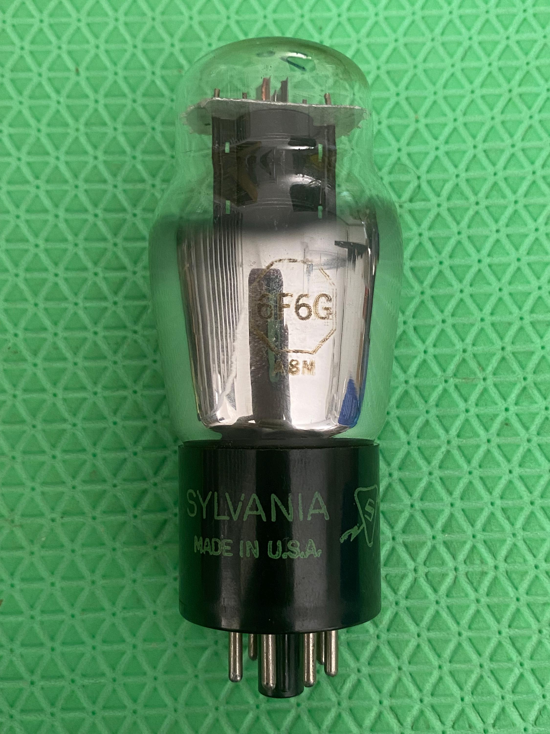 Sylvania 6F6 6F6G Vacuum Tube Shoulder ST Shape - Etsy