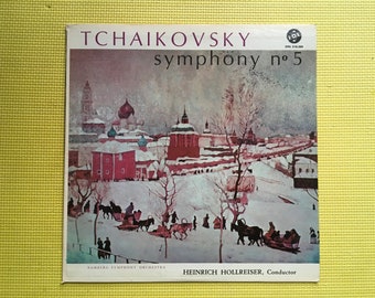 Tchaikovsky Symphony 5 In E Minor Opus 64 Heinrich Hollreiser Bamberg Symphony Orchestra Stereo Stereovox 1959 STPL 510.380