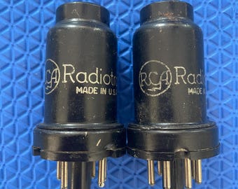 RCA5814WA NOS 真空管　ブラックプレート RCA 12AX7 Black Plate | Vintage NOS Vacuum Tube | Guitar and Hifi