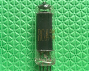 RCA 50C5 Vacuum Tube Valve Matte Black Plate O Getters