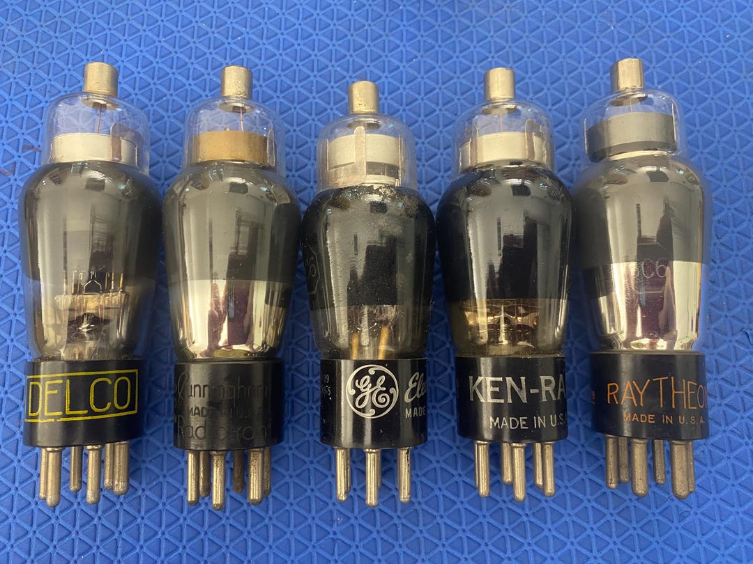 5 Us-made 6C6 Vacuum Tubes Valves Shoulder Shape NOS NIB Lot of Five - Etsy