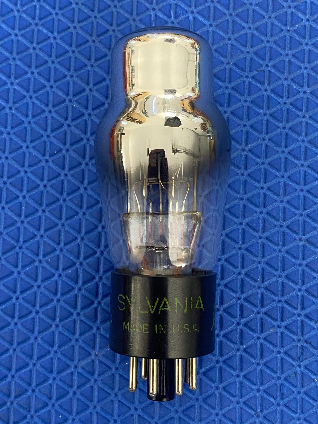 1 x 6A7 JAN CHS SYLVANIA label , lampe, Valve, Röhre, NOS NIB