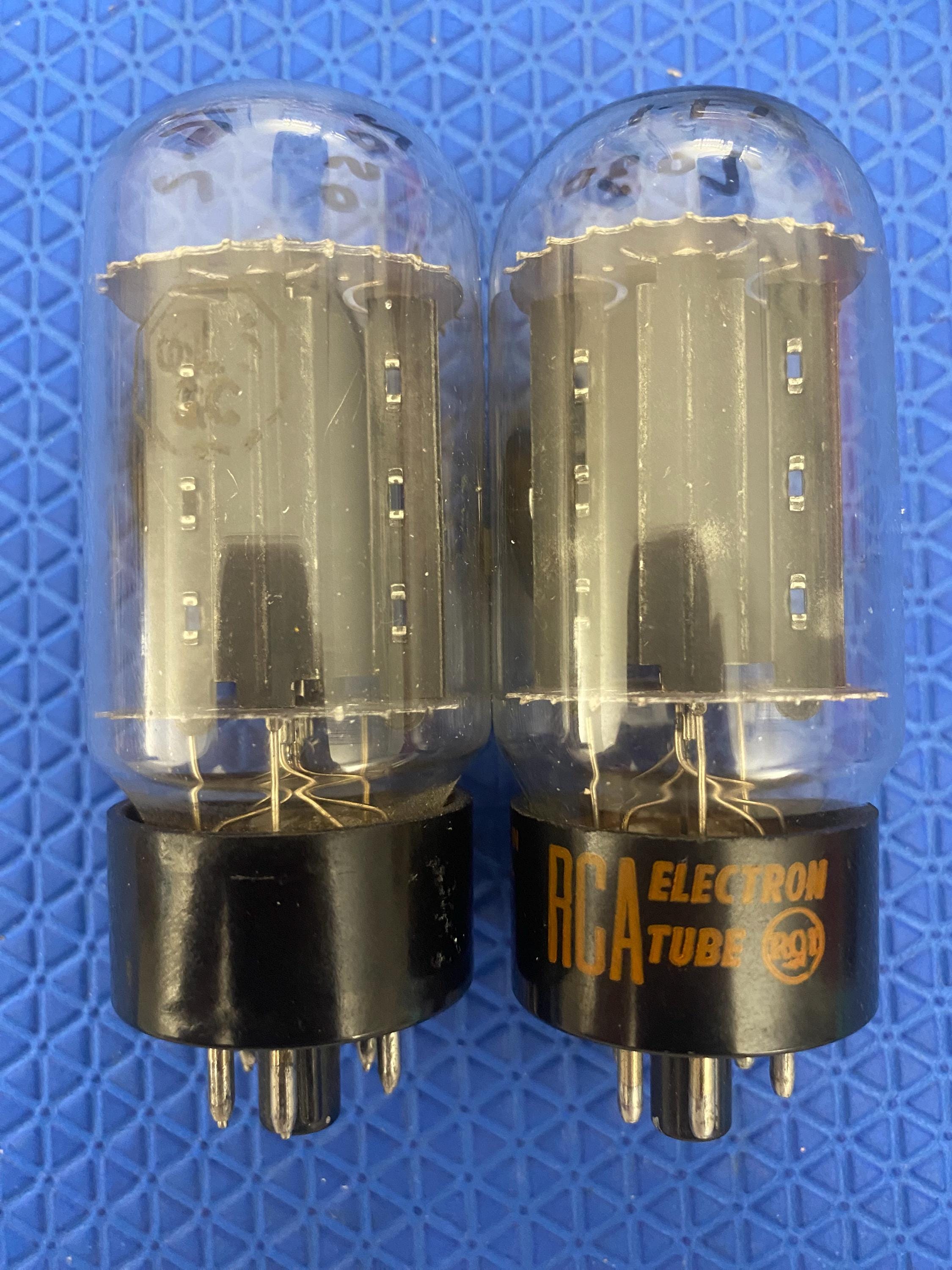 RCA 6L6G 真空管 2本 6L6G 真空管 2本