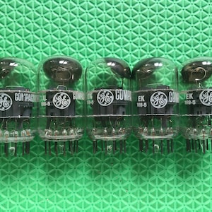 5 General Electric GE 11BQ11 Vacuum Tubes Valves NOS NIB Lot Of Five