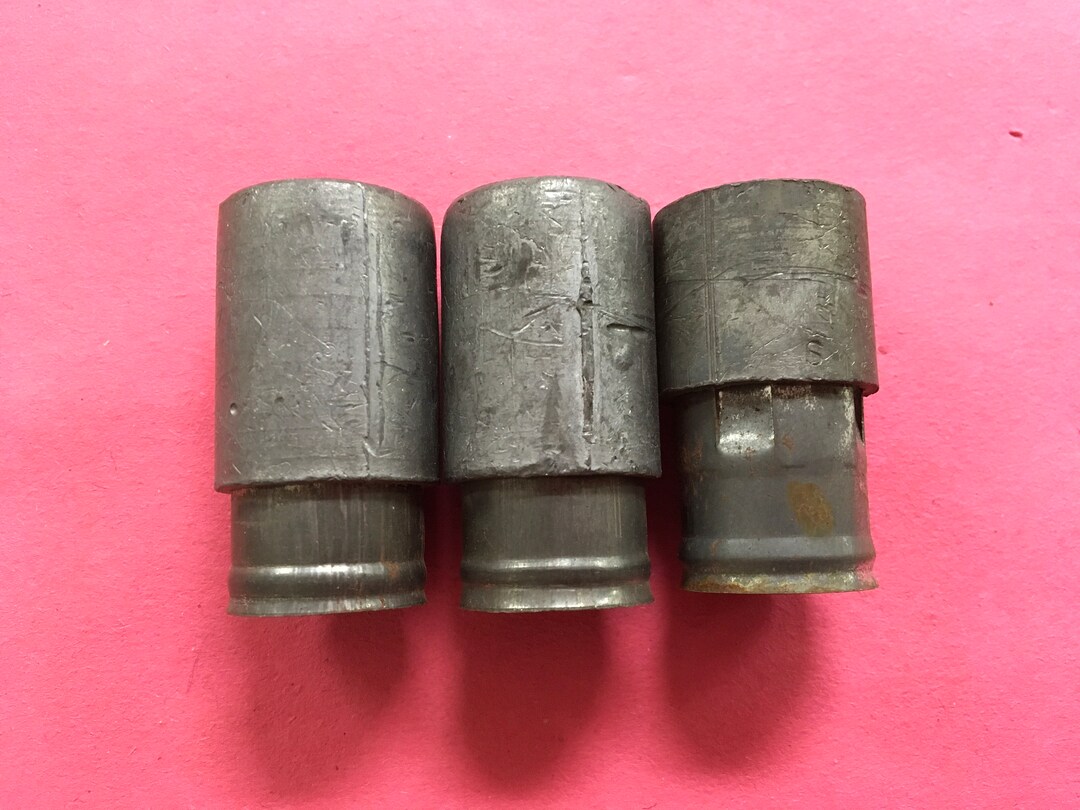 3 Subminiature Xray Tube Shields for 6au6size Vacuum Tube Valves Lot