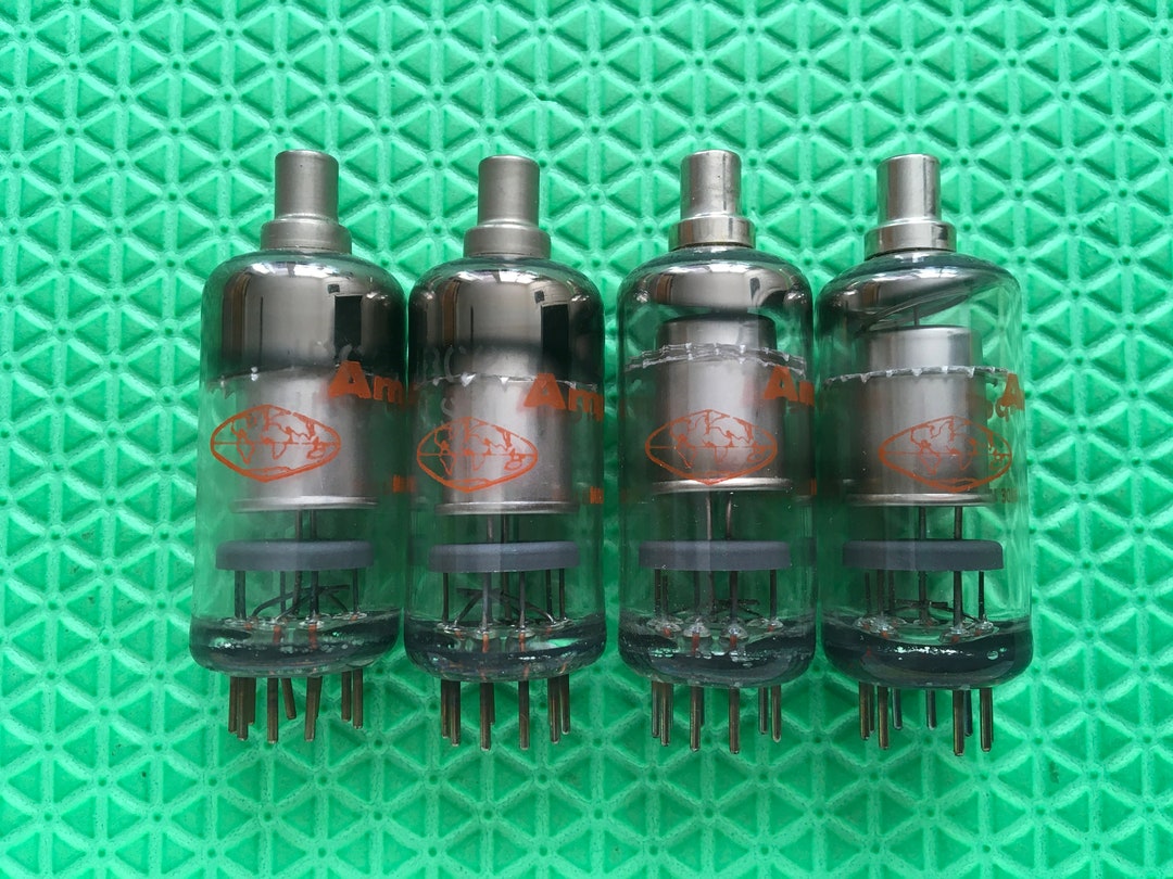 4 Amperex World 1BC2 1BC2A Vacuum Tubes Valves NOS NIB Lot of Four Quad ...