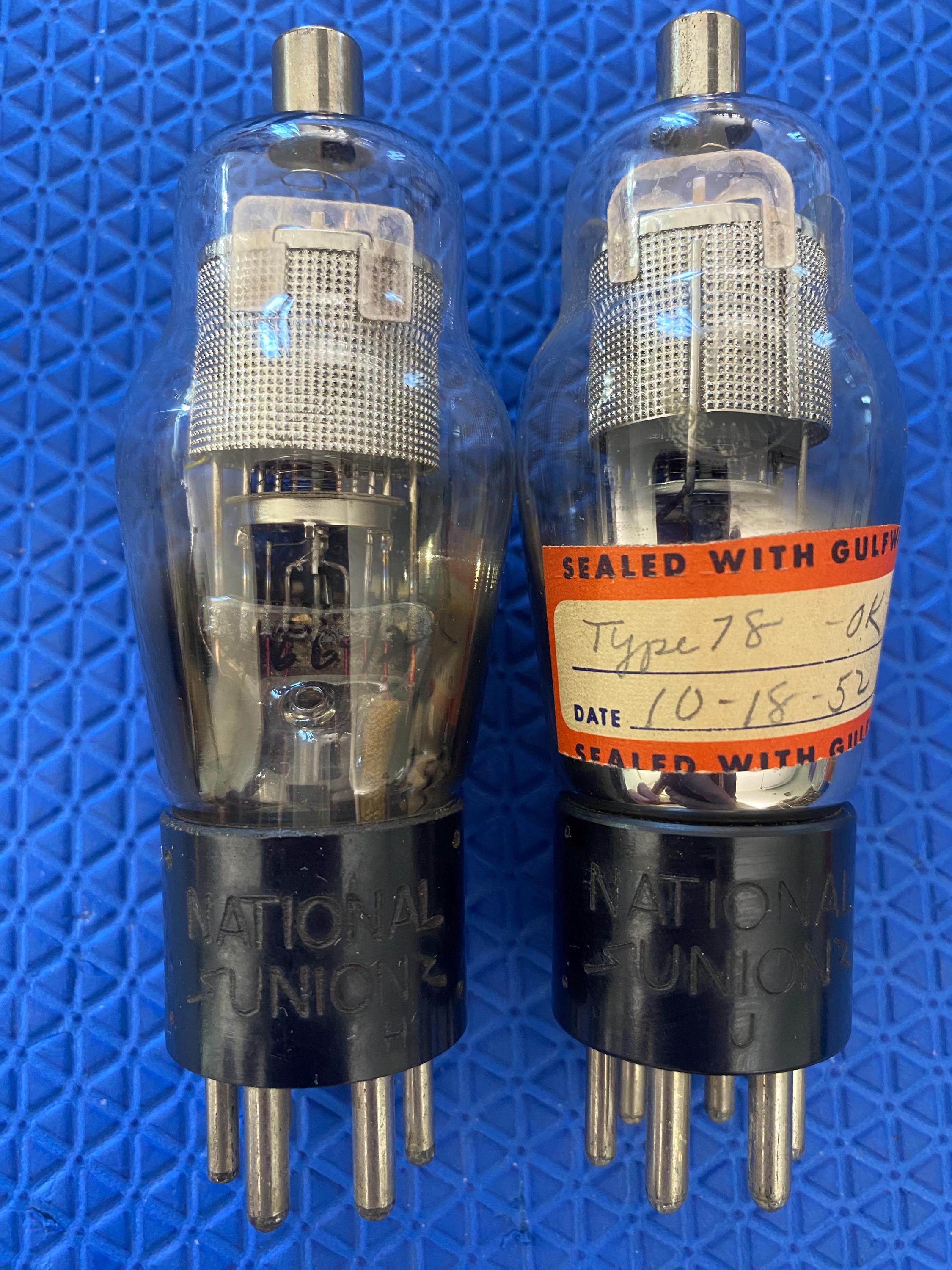 NU 80番 ? 真空管 + DON ? 45番 ? 真空管 2本 (7142-519) Yahoo!オークション -「(hu dan nu er gang)」(真空管) (真空管アンプ