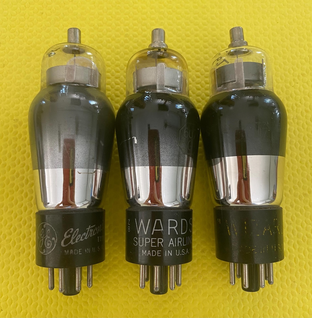 3 Us-made 6U7 Vacuum Tubes Valves Lot of Three - Etsy
