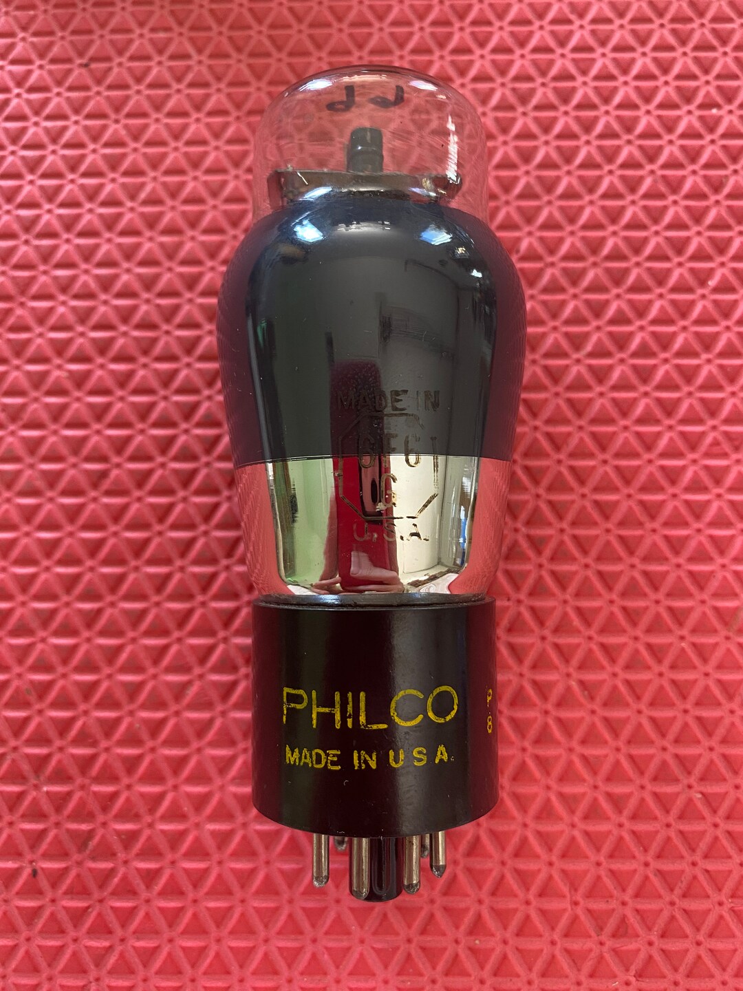 Sylvania Philco 6F6 6F6G Vacuum Tube Valve Shoulder ST Shape Gray and ...