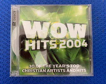 Wow Hits 2004 30 Of The Year&#39;s Top Christian Artists And Hits 2 Disk CD