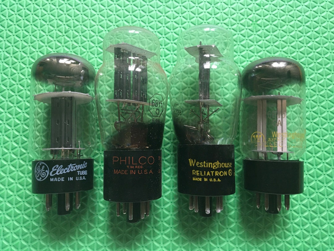4 Usmade 6BY5 6BY5GA Vacuum Tube Valves NOS NIB Lot of Four Etsy