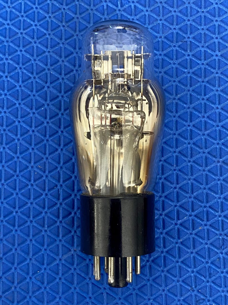 Zenith 6H6 6H6G Vacuum Tube Valve Shoulder St-shape Engraved / Stamped ...