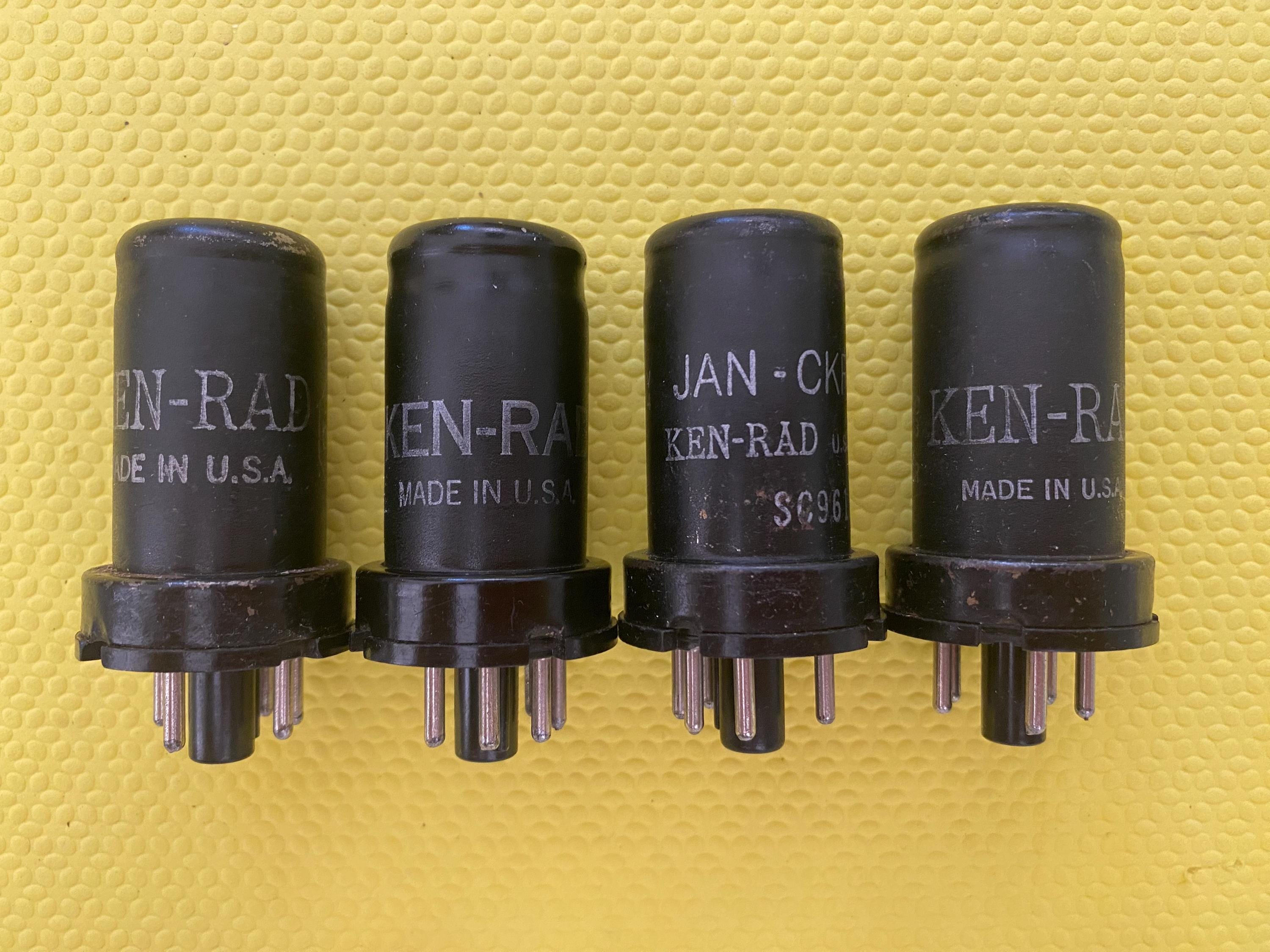4 Ken-rad 6C5 Vacuum Tubes Valves Lot of Four - Etsy