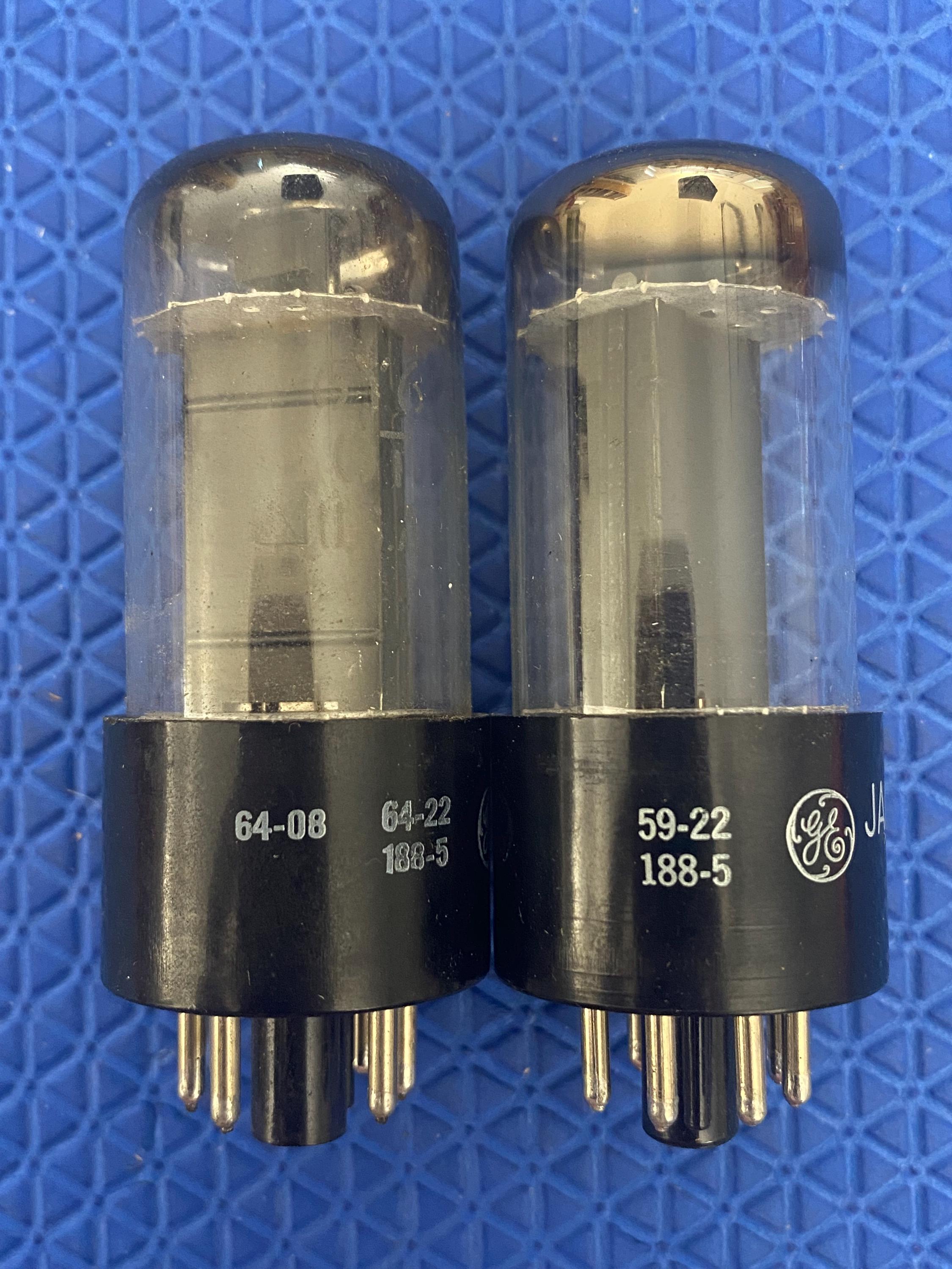 GE 6V6GT 真空管 2本セット 真空管 GE 6V6GT 本物 2本セット 6V6・6F6
