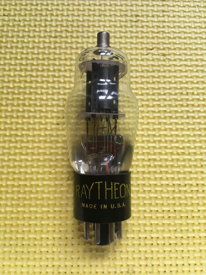Raytheon 6C8 6C8G Vacuum Tube Valve NOS NIB