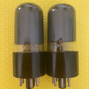 Matched Pair Hytron 6V6 6V6GT Vacuum Tubes Valves NOS-Testing