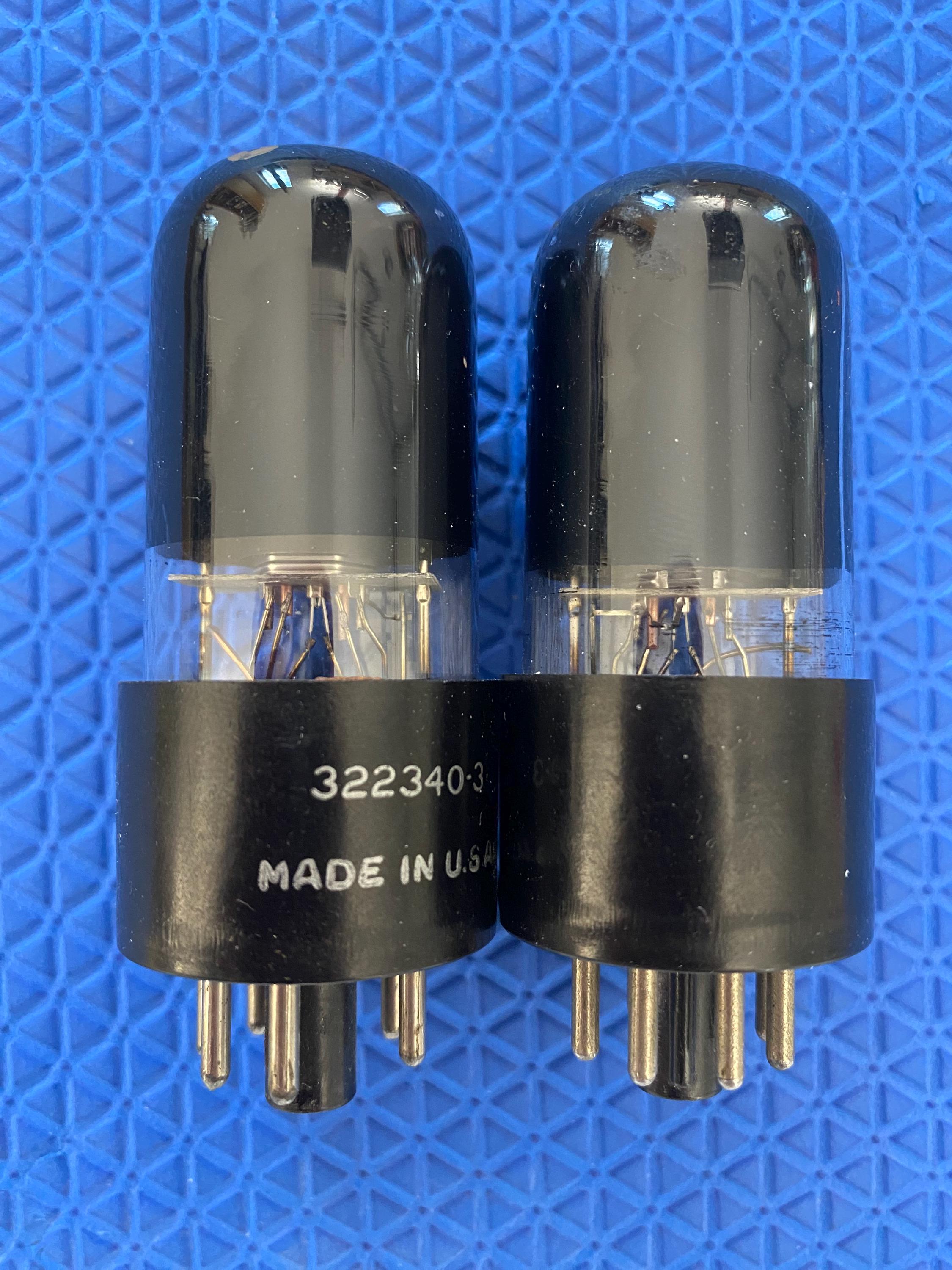 Sylvania JAN 6V6GT/G VT-107-A Perfectly Matched Pair NOS | UK