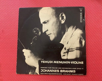 Yehudi Menuhin Konzert Fuer Violine Und Orchester