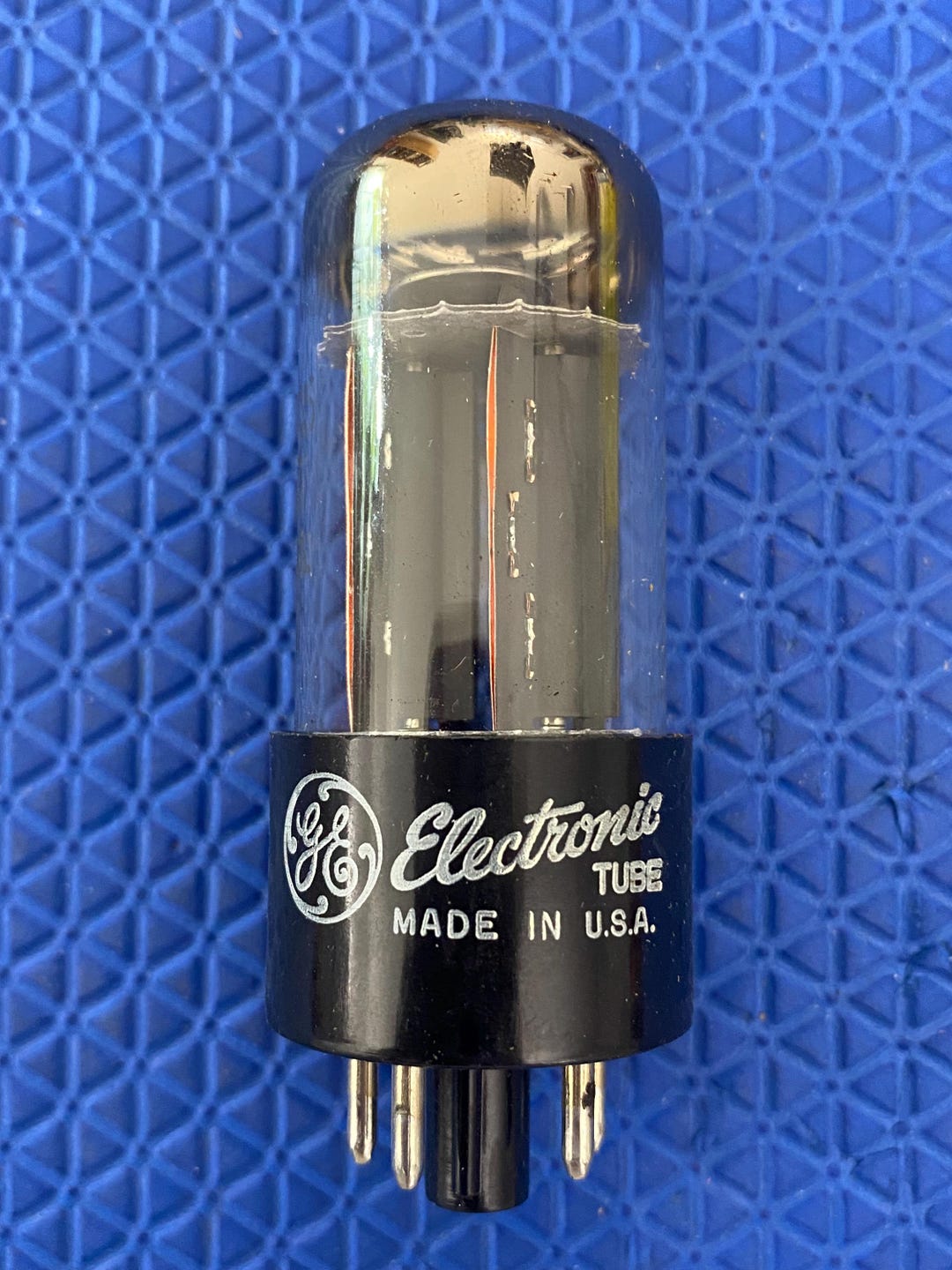 General Electric GE 6AX5 6AX5GT Vacuum Tube Valve Black Plate Rectifier ...