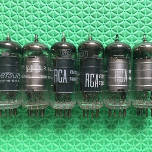 6 12BA7 Vacuum Tubes Valves NOS NIB Lot Of Six