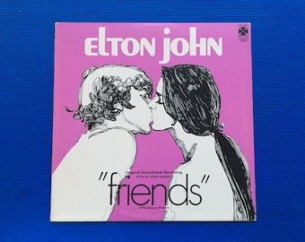Elton John Friends Original Soundtrack Recording Paramount Records Stereo LP PAS 6004
