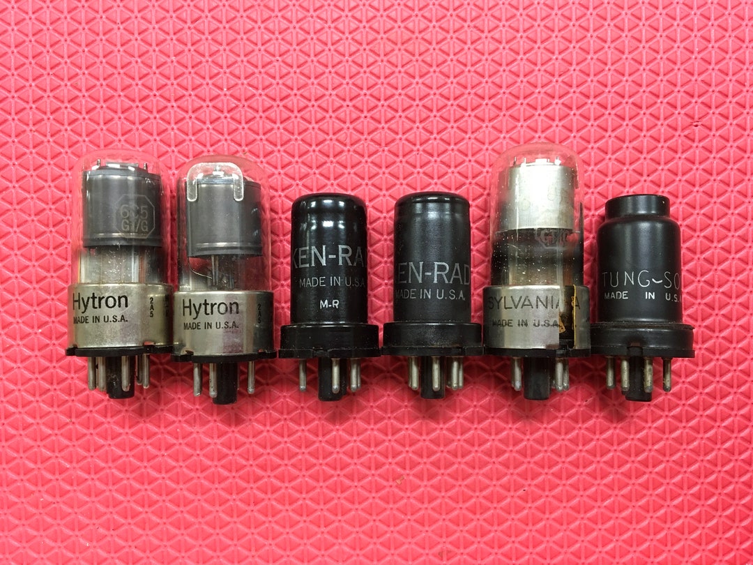 6 Us-made 6C5 Vacuum Tubes Valves NOS NIB Lot of Six - Etsy