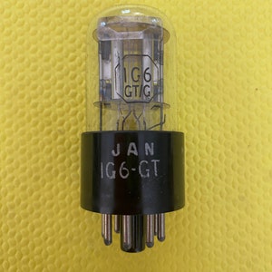 RCA 1G6 JAN1G6GT Vacuum Tube Valve Milspec NOS NIB