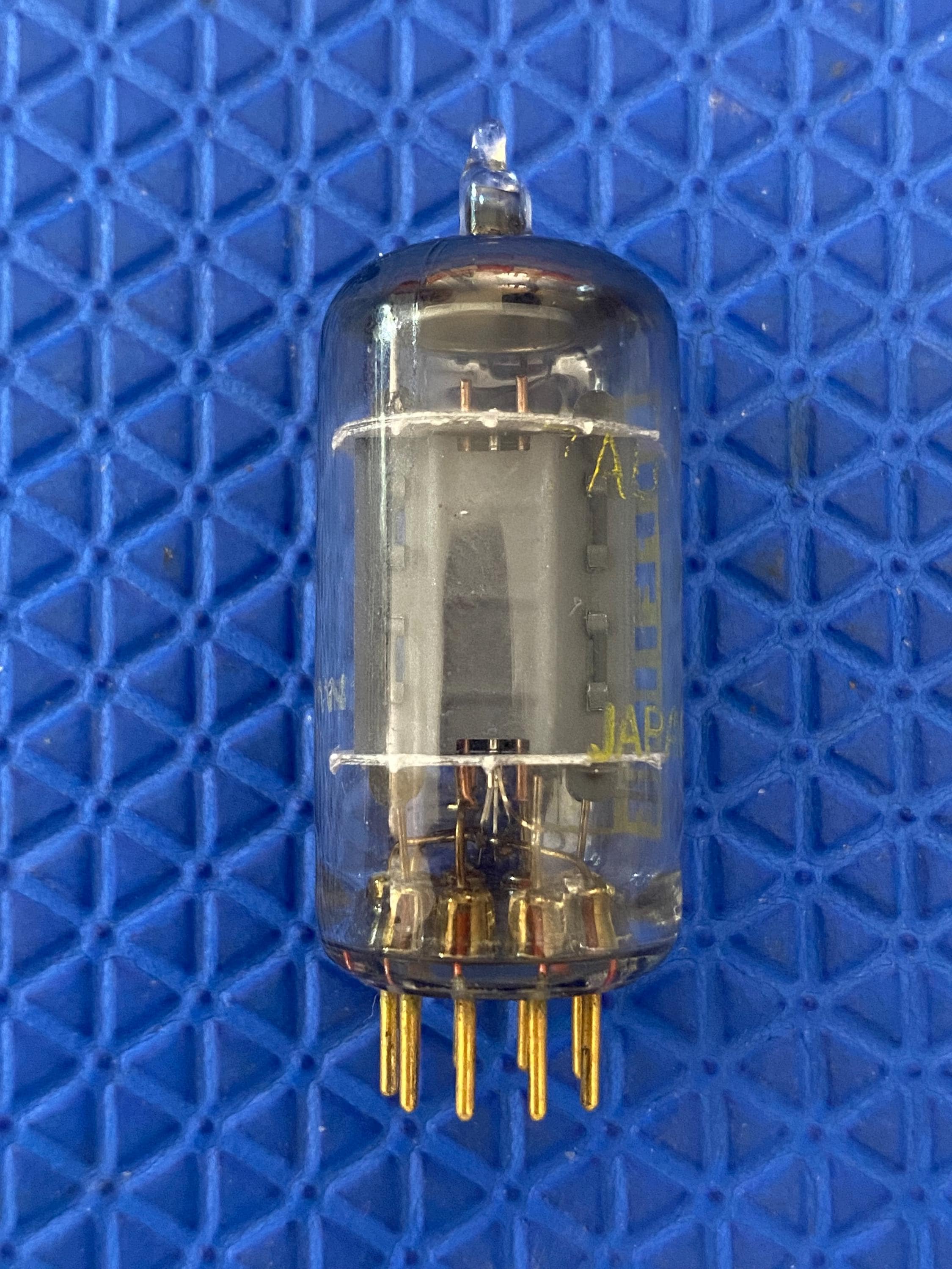 Matsushita 7AU7 Gold Pin Vacuum Tube Valve Nos-testing - Etsy