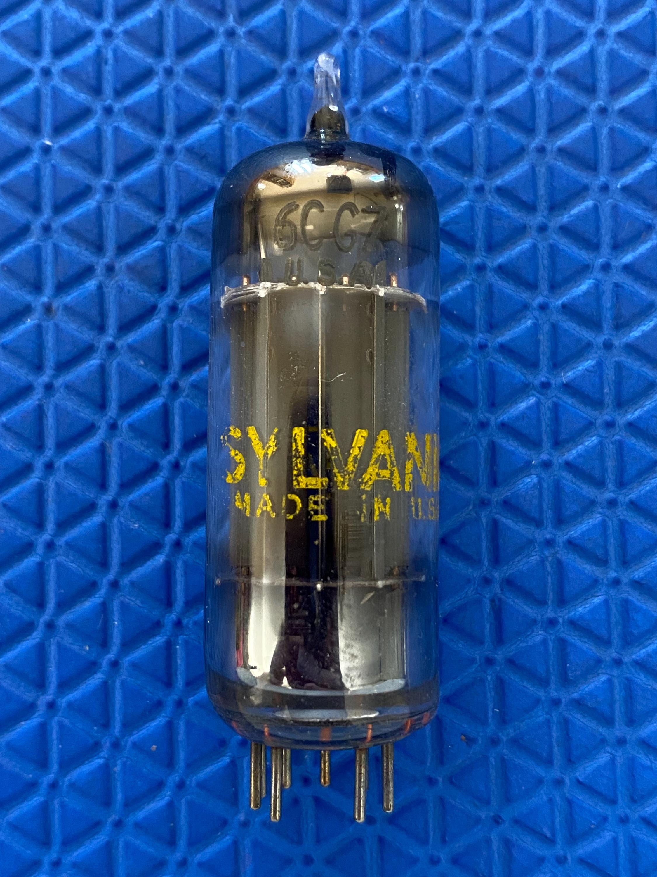 Sylvania 6CG7 6FQ7 Vacuum Tube Valve Copper Support Rods - Etsy