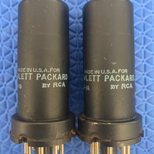 Matched Pair RCA 6AG7 Vacuum Tubes NOS-Testing