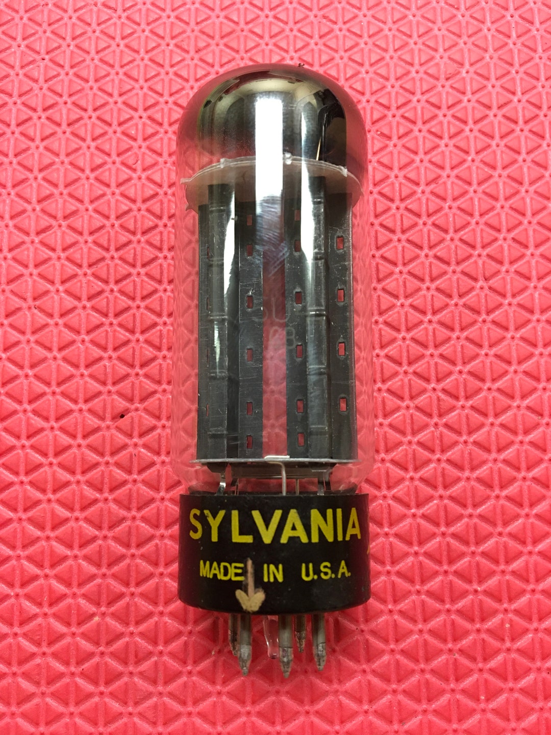 Sylvania 5U4 5U4GB Vacuum Tube Rectifier Black Plate - Etsy