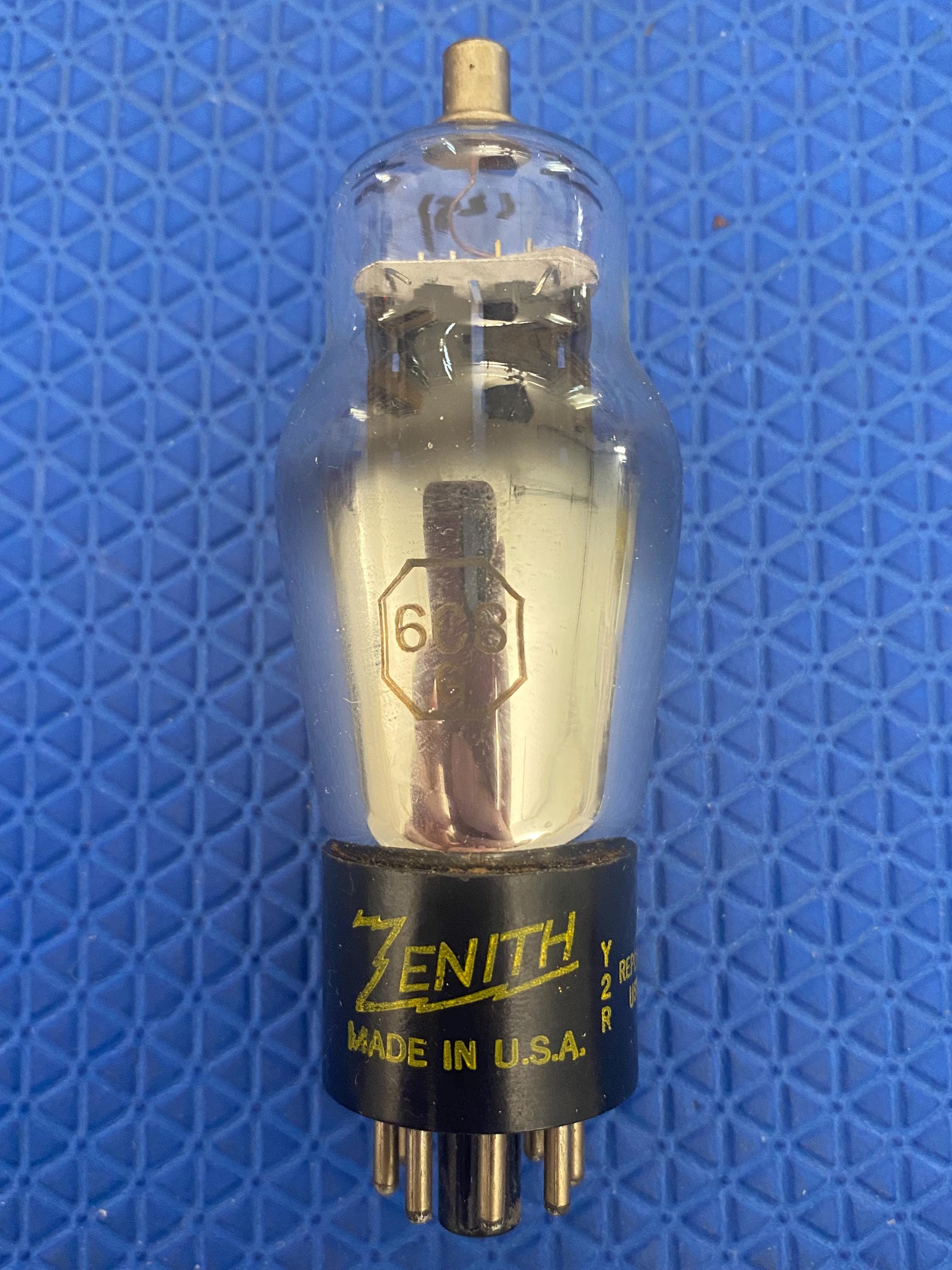 新品未使用真空管Sylvania JAN 5725（希少）　 M-798 Sylvania 6C8 6C8G Vacuum Tube Nos-testing - Etsy