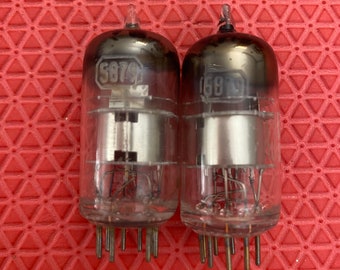 Matched Pair RCA 5879 Vacuum Tubes Valves NOS NIB