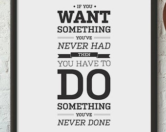 Motivational Quote Print, Modern Wall Art (Digital Download)