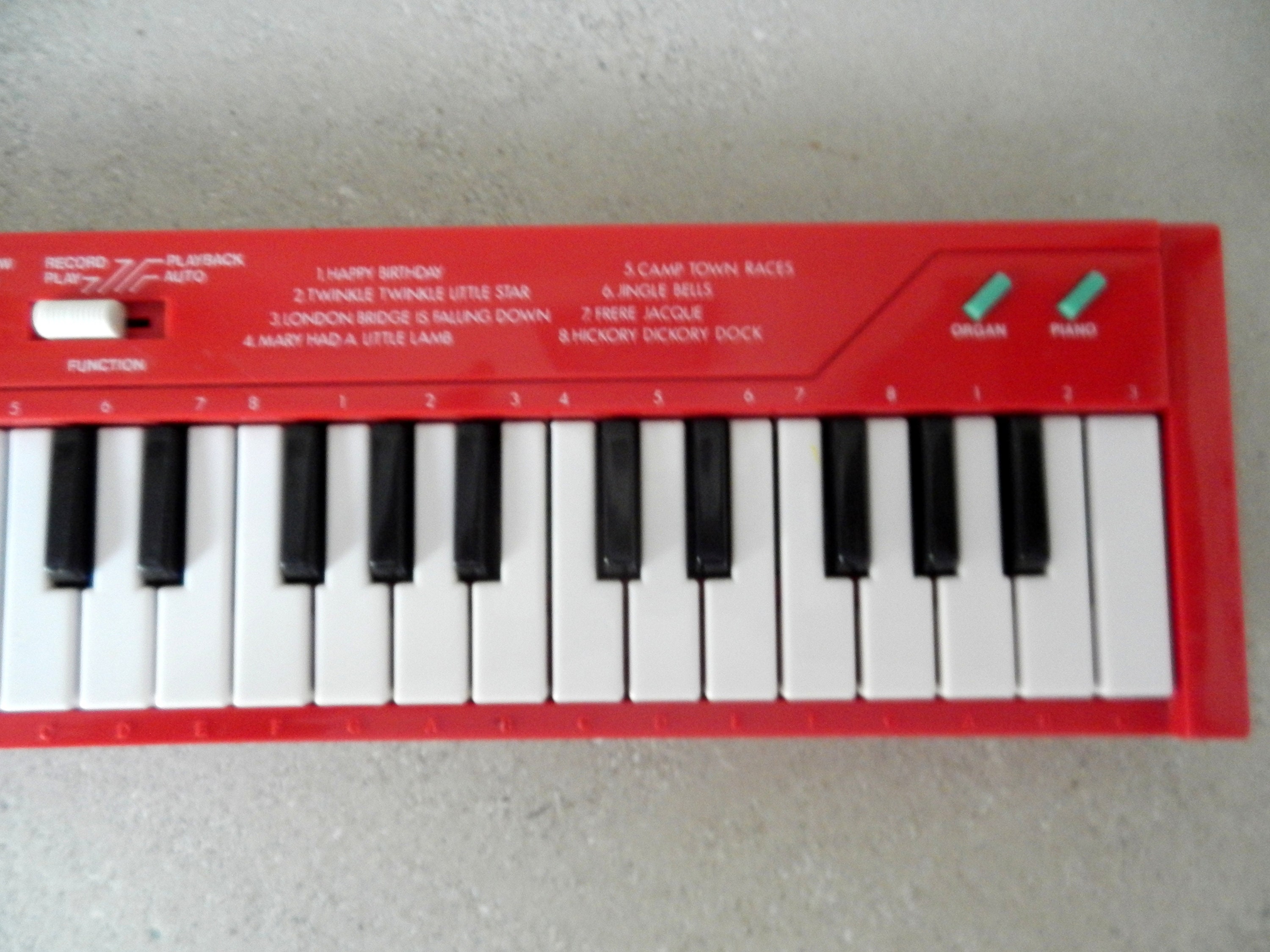 Vintage Radio Shack Programmable Electronic Organ Keyboard Etsy