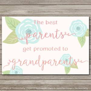 Pregnancy Announcement for Family INSTANT DOWNLOAD image 1