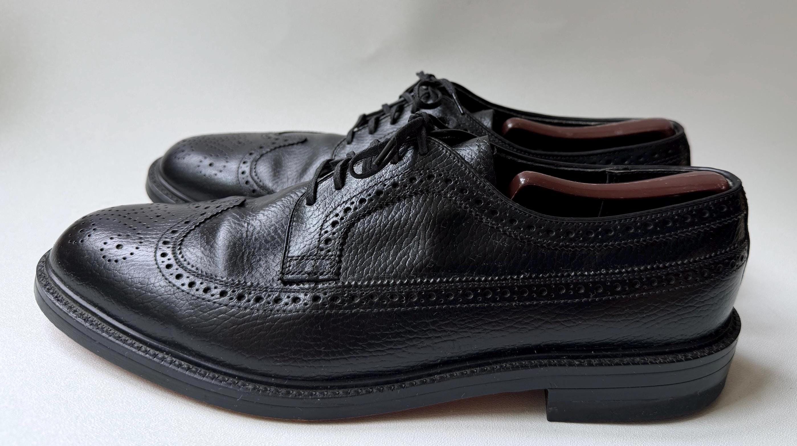 靴 60s Weyenberg Black U Tip dress Shoes Weyenberg Shoes - Etsy