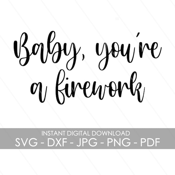 baby youre a firework 4th of july