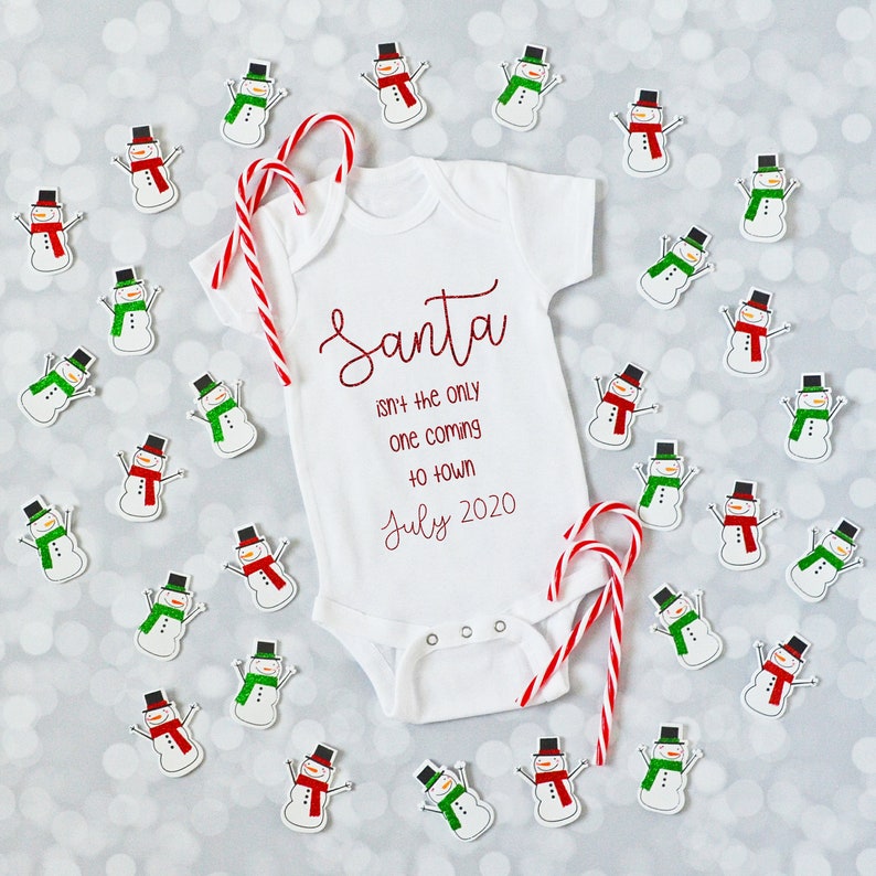 Christmas Baby Announcement Personalized Pregnancy Reveal | Etsy