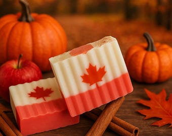 Pumpkin Spice Artisan Soap: Spiced Vanilla, Cinnamon & Orange