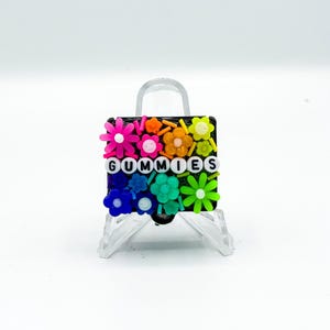 Regenbogen &#39;Gummies&#39; Pillendose: Lustig sarkastisch verblendetes Pillendose